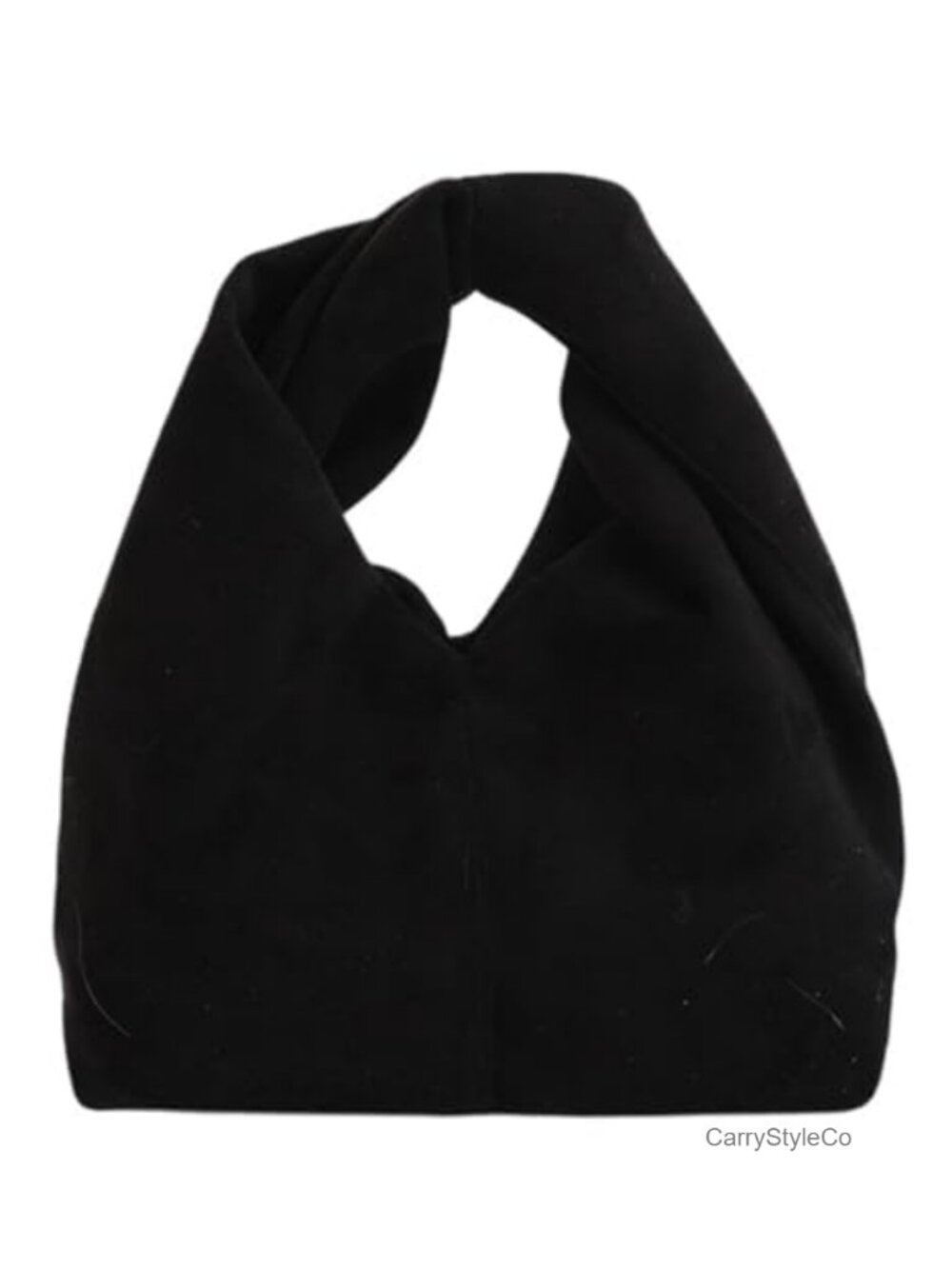 Suede Slouchy Hobo Shoulder Bag Crescent Crossbody Purse Women Everyday
